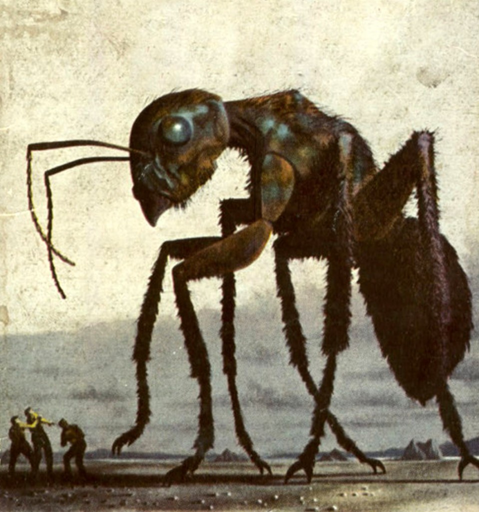 Гигантские насекомые арт