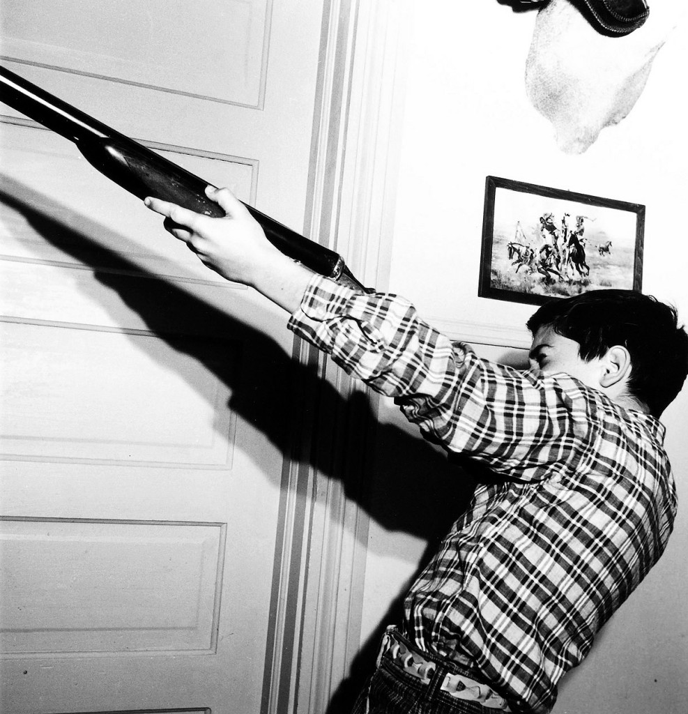 Untitled (Boy with Rifle)