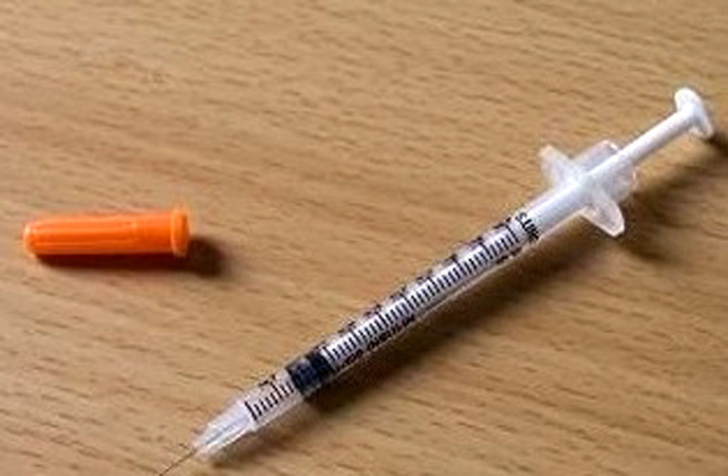 Insulin hypodermic injection Syringe still life