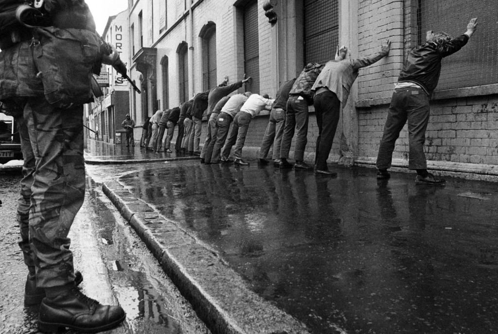 Suspect Line-up, Belfast. c.1971.