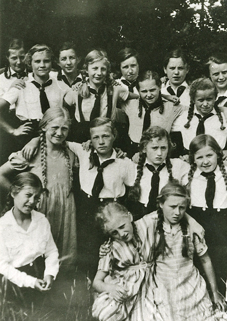 BDM-Gruppe von Kerspenhausen (?), um 1938