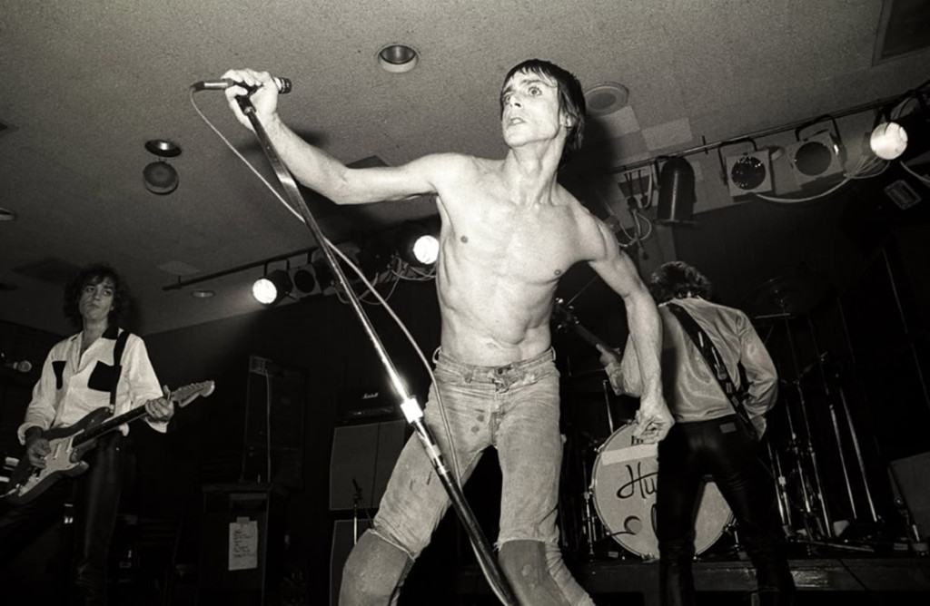 Iggy Pop, San Francisco, 1977 - Photo by Chester Simpson
