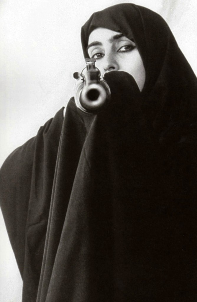 Shirin Neshat, Women of Allah Series (1994) - Photo by Cynthia Preston