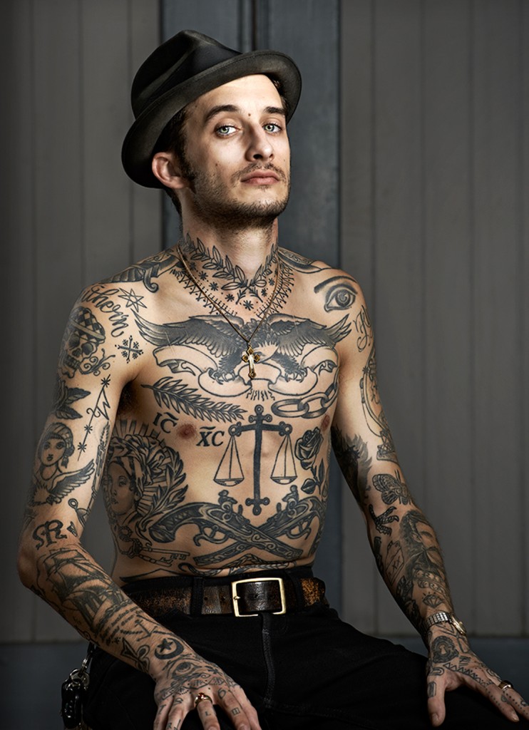 Pauly Lingerfelt, tattoo artist New Orleans, LA. 2014 by Cord McPhail